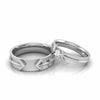 Jewelove™ Rings Both / SI IJ Designer Platinum Diamond Couple Ring JL PT CB 18