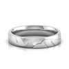 Jewelove™ Rings Women's Band only / SI IJ Designer Platinum Diamond Couple Ring JL PT CB 65