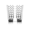 Jewelove™ Earrings SI IJ Designer Platinum & Diamond Earrings for Women JL PT E BL-01