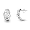 Jewelove™ Earrings Designer Platinum & Diamond Earrings for Women JL PT E BL-08