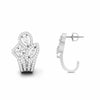 Jewelove™ Earrings Designer Platinum & Diamond Earrings for Women JL PT E BL-15