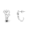 Jewelove™ Earrings Designer Platinum & Diamond Earrings for Women JL PT E BL-17