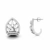Jewelove™ Earrings Designer Platinum & Diamond Earrings for Women JL PT E BL-18