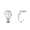 Jewelove™ Earrings Designer Platinum & Diamond Earrings for Women JL PT E BL-20