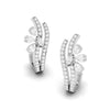 Jewelove™ Earrings Designer Platinum & Diamond Earrings for Women JL PT E BL-23