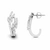 Jewelove™ Earrings Designer Platinum & Diamond Earrings for Women JL PT E BL-30