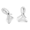 Jewelove™ Earrings Designer Platinum Diamond Earrings for Women JL PT E BT 39-D