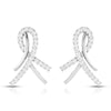 Jewelove™ Earrings Designer Platinum Diamond Earrings for Women JL PT E BT 39-D