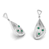 Jewelove™ Earrings Designer Platinum Diamond Earrings for Women JL PT E NL8592