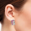 Jewelove™ Earrings Designer Platinum Diamond Earrings for Women JL PT E NL8607