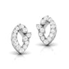 Jewelove™ Earrings Designer Platinum Diamond Earrings for Women JL PT E OLS 13