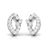Jewelove™ Earrings Designer Platinum Diamond Earrings for Women JL PT E OLS 13
