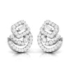 Jewelove™ Earrings Designer Platinum Diamond Earrings for Women JL PT E OLS 21