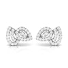 Jewelove™ Earrings SI IJ Designer Platinum Diamond Earrings for Women JL PT E OLS 22
