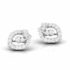 Jewelove™ Earrings Designer Platinum Diamond Earrings for Women JL PT E OLS 30
