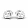 Jewelove™ Earrings Designer Platinum Diamond Earrings for Women JL PT E OLS 30