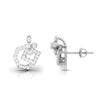 Jewelove™ Earrings Designer Platinum Diamond Earrings for Women JL PT E OLS 34
