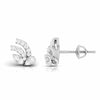 Jewelove™ Earrings Designer Platinum Diamond Earrings for Women JL PT E OLS 43
