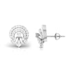 Jewelove™ Earrings Designer Platinum Diamond Earrings for Women JL PT E OLS 49