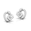 Jewelove™ Earrings Designer Platinum Diamond Earrings for Women JL PT E OLS 5