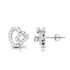 Jewelove™ Earrings Designer Platinum Diamond Earrings for Women JL PT E OLS 5