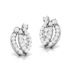 Jewelove™ Earrings Designer Platinum Diamond Earrings for Women JL PT E OLS 7