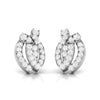 Jewelove™ Earrings Designer Platinum Diamond Earrings for Women JL PT E OLS 7