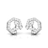 Jewelove™ Earrings Designer Platinum Diamond Earrings for Women JL PT E OLS 9