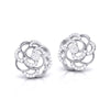 Jewelove™ Earrings Designer Platinum Diamond Earrings JL PT E MST 32