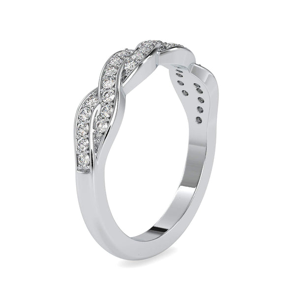 Jewelove™ Rings Designer Platinum Diamond Engagement Ring for Women JL PT 0069