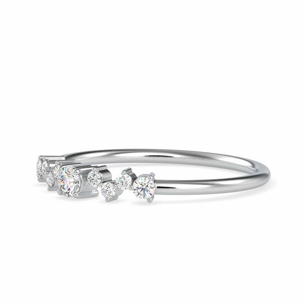 Jewelove™ Rings Designer Platinum Diamond Engagement Ring JL PT 0603
