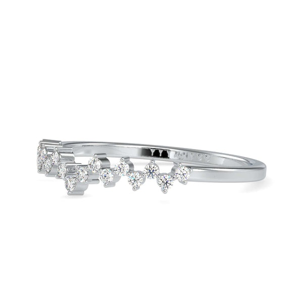 Jewelove™ Rings Designer Platinum Diamond Engagement Ring JL PT 0605