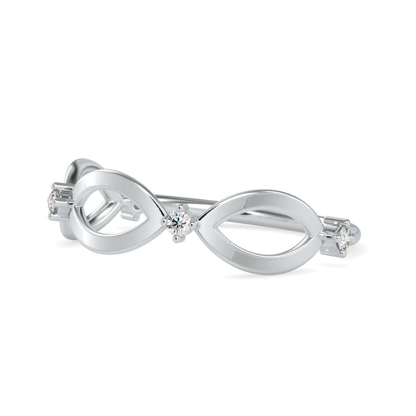 Jewelove™ Rings Designer Platinum Diamond Engagement Ring JL PT 0695