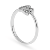 Jewelove™ Rings Designer Platinum Diamond Heart Ring for Women JL PT LC878