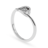 Jewelove™ Rings Designer Platinum Diamond Heart Ring for Women JL PT LC884