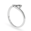 Jewelove™ Rings Designer Platinum Diamond Heart Ring for Women JL PT LC898