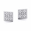 Jewelove™ Earrings Designer Platinum Diamond in Box Earrings JL PT E MST 1