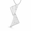 Jewelove™ Pendants & Earrings Pendant only Designer Platinum Diamond Pendant & Earrings JL PT P BT 34-F