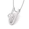 Jewelove™ Pendants & Earrings Designer Platinum Diamond Pendant & Earrings Set JL PT P BT 39-A