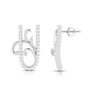 Jewelove™ Pendants & Earrings Designer Platinum Diamond Pendant & Earrings Set JL PT P BT 39-A