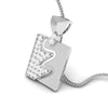 Jewelove™ Pendants Designer Platinum Diamond Pendant for Women JL PT P 34-H