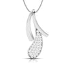 Jewelove™ Pendants & Earrings Designer Platinum Diamond Pendant for Women JL PT P BT 38-G
