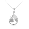 Jewelove™ Pendants Designer Platinum Diamond Pendant for Women JL PT P LC922