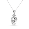 Jewelove™ Pendants Designer Platinum Diamond Pendant for Women JL PT P LC944