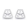 Jewelove™ Pendants & Earrings only Earrings Designer Platinum Diamond Pendant Set JL PT P 30