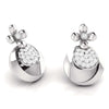 Jewelove™ Pendants & Earrings Designer Platinum Diamond Pendant Set JL PT P 34-A