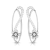 Jewelove™ Pendants & Earrings Designer Platinum Diamond Pendant Set JL PT P 39-C