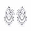 Jewelove™ Pendants & Earrings only Earrings Designer Platinum Diamond Pendant Set JL PT P 4