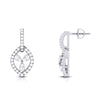 Jewelove™ Pendants & Earrings Designer Platinum Diamond Pendant Set JL PT P 7