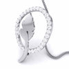 Jewelove™ Pendants & Earrings Designer Platinum Diamond Pendant Set JL PT P BT 37-F